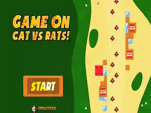 游戏Game On Cat vs Rats!在线
