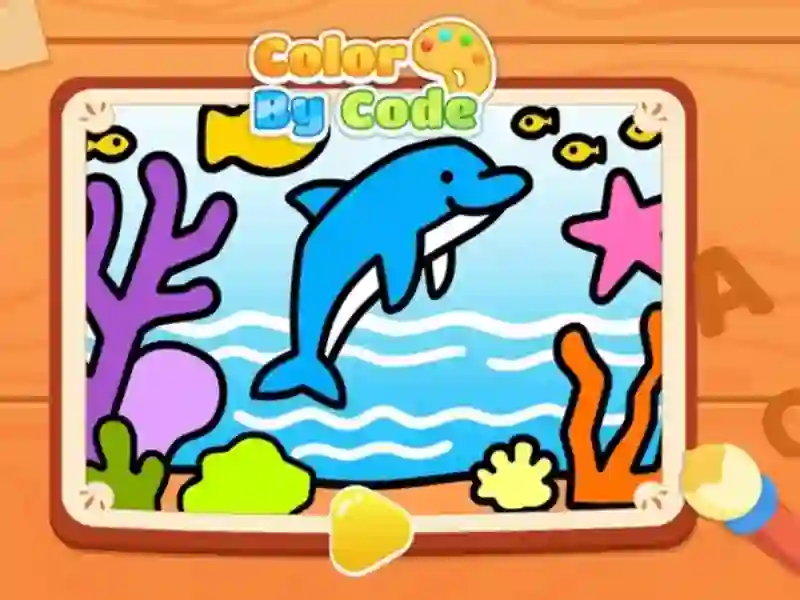 游戏Color By Code: Dolphin在线