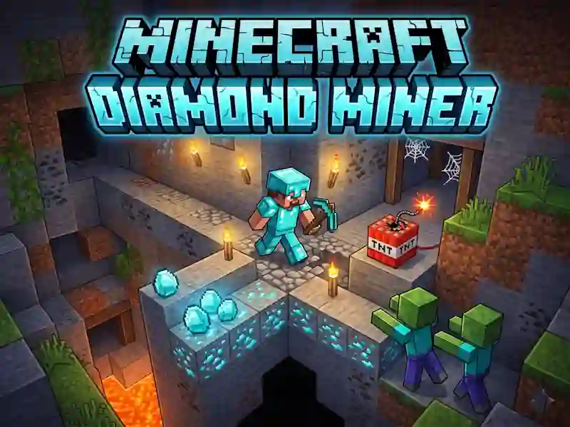 游戏Minecraft Diamond Miner在线