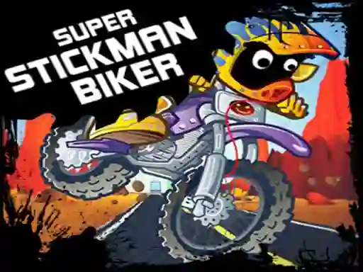 游戏Super Stickman Biker在线