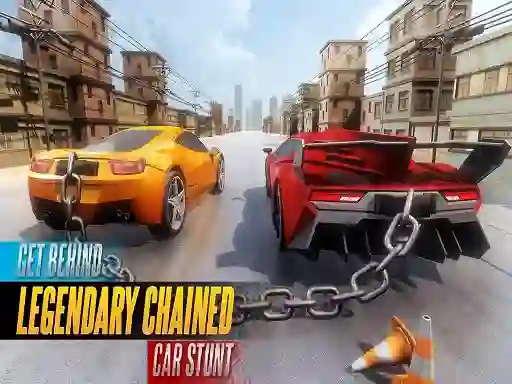 游戏Chained Car Stunts Race Mega Ramp在线