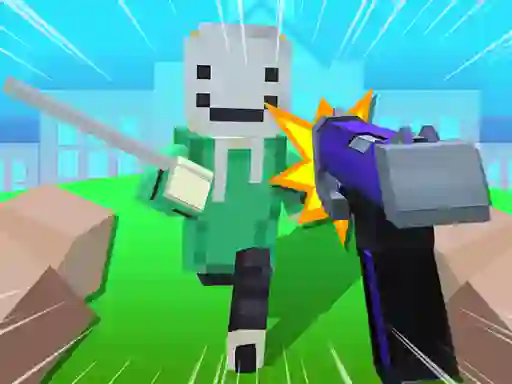 游戏Block Craft 3D School在线