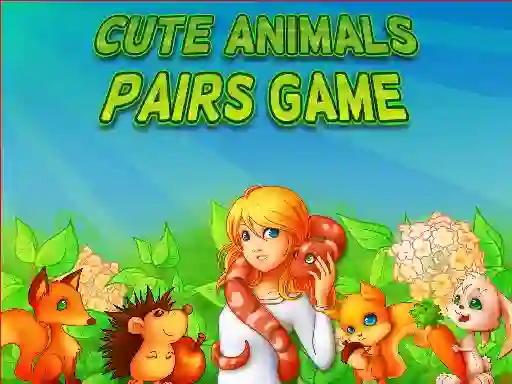 游戏Cute Animals Pairs Game在线