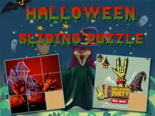 游戏Halloween Sliding Puzzle在线