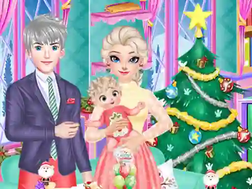 游戏Frozen Family Christmas Preparation在线