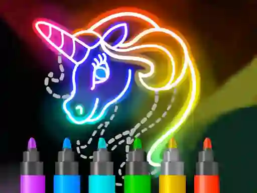 游戏Learn to Draw Glow Cartoon在线