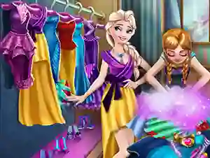 游戏Ice Kingdom Wardrobe Cleaning在线