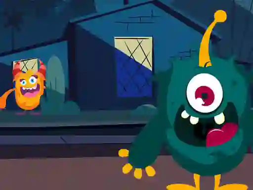 游戏Funny Monsters Jigsaw在线