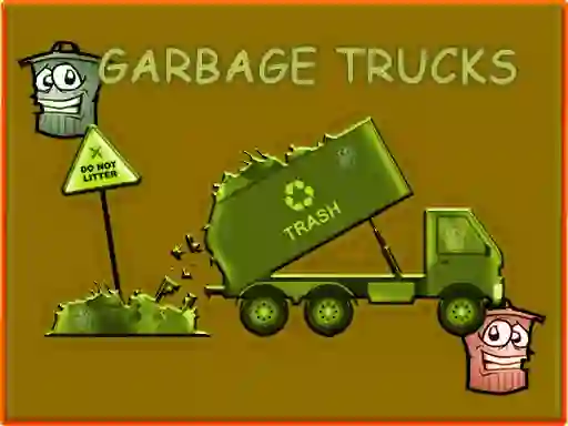 游戏Garbage Trucks Hidden Trash Can在线