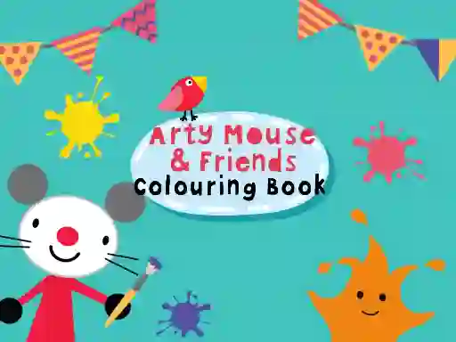 游戏Arty Mouse & Friends Coloring Book在线