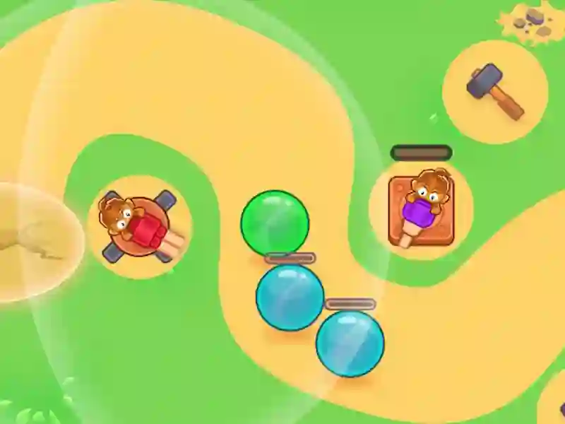 游戏Monkey Bubble Defense在线