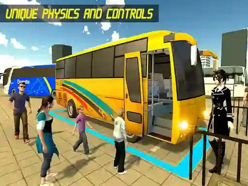 游戏Modern Bus Parking Advance Bus在线