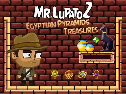 游戏Mr Lupato 2: Egyptian Pyramids Treasures在线