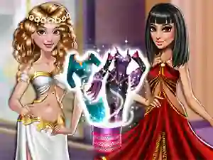 游戏Dolly Princess vs. Villain Dress Up在线