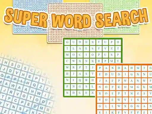 游戏Super Word Search在线