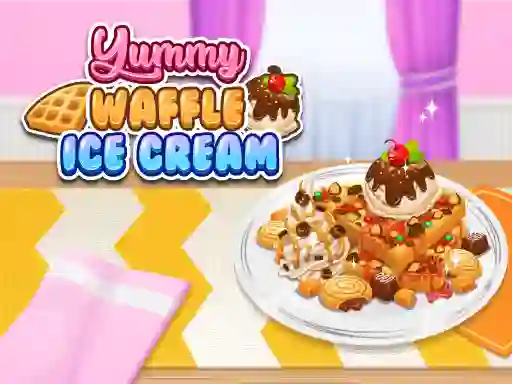 游戏Yummy Waffle Ice Cream在线