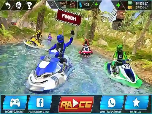 游戏Jet Ski Water Boat Racing在线
