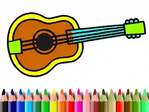 游戏Back To School: Music Instrument Coloring Book在线