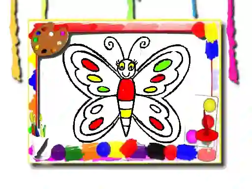 游戏Butterfly Coloring Book在线