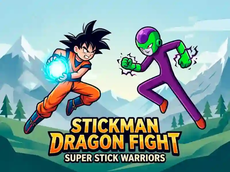 游戏Stickman Dragon Fight - Super Stick Warriors在线