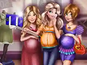 游戏Princesses Pregnant Selfie在线