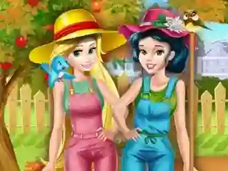 游戏Princesses Working In the Garden在线