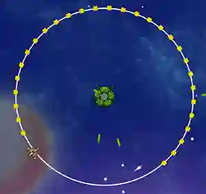 游戏Orbit Avoider在线