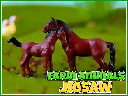 游戏Farm Animals Jigsaw在线