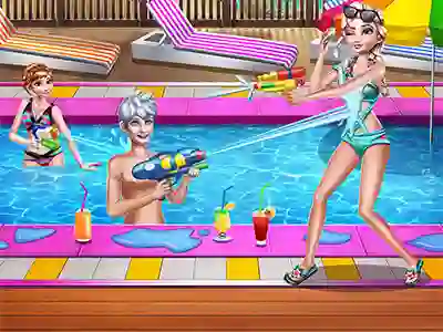 游戏Sisters Pool Party在线
