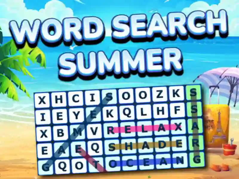 游戏Word Search Summer在线