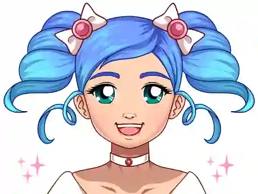 游戏Kawaii Magical Girl Dress Up Game在线