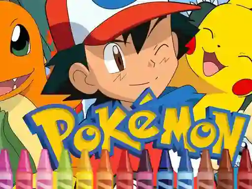游戏Pokemon Coloring在线