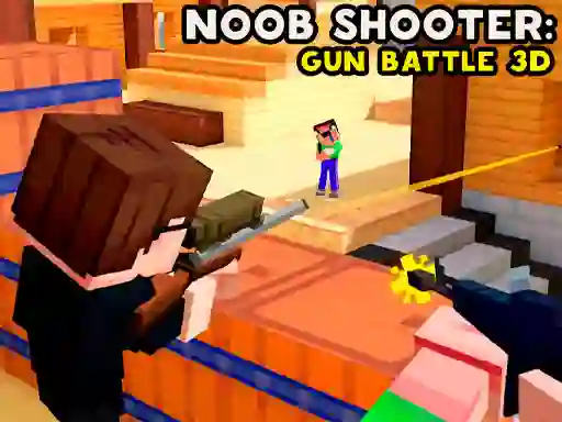游戏Noob Shooter: Gun Battle 3D在线