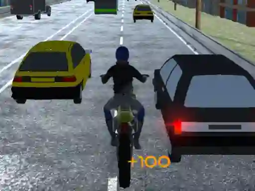 游戏Motorbike Traffic在线