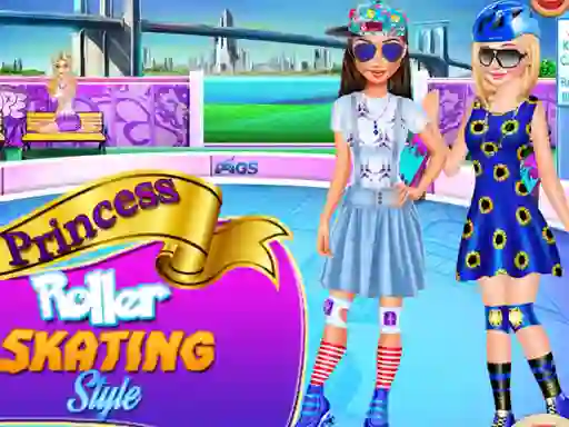游戏Princess Roller Skating Style在线