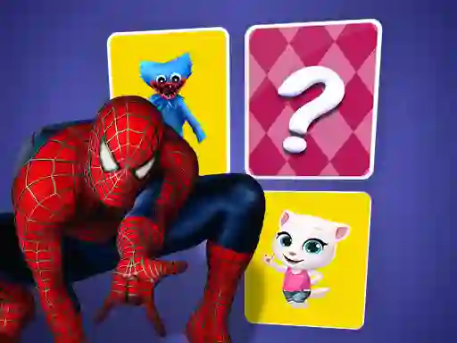游戏Spiderman Memory Card Match在线