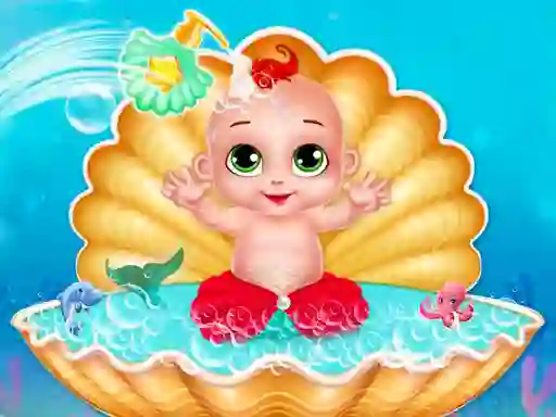 游戏Mermaid Baby Care在线
