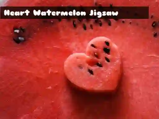 游戏Heart Watermelon Jigsaw在线