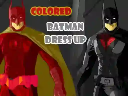 游戏Colored Batman Dress Up在线