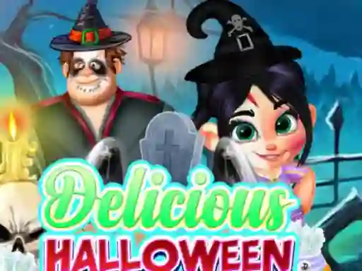 游戏Delicious Halloween Cupcake在线