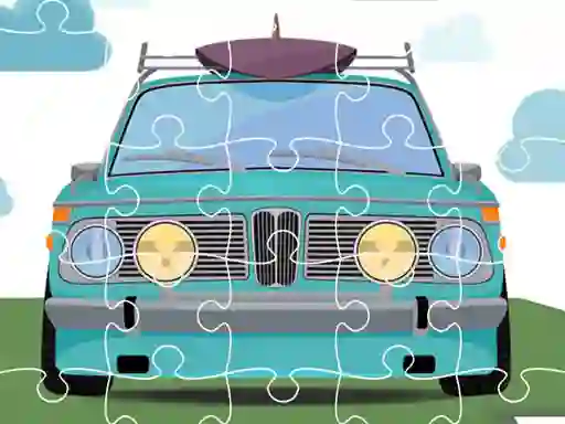 游戏Retro Cars Jigsaw在线