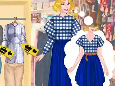 游戏Princesses Thrift Shop Challenge在线