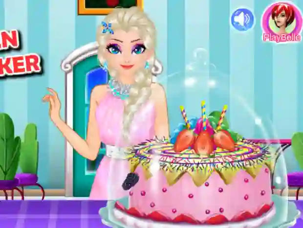 游戏Ice queen royal baker在线