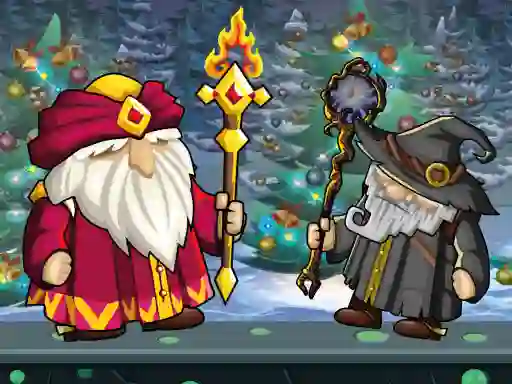 游戏Wizard Santa Jump在线
