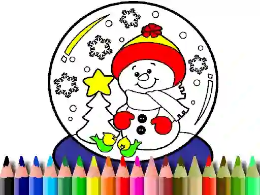 游戏Back To School: Christmas Coloring Book在线