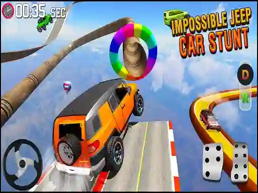 游戏GT Jeep Impossible Mega Dangerous Track在线