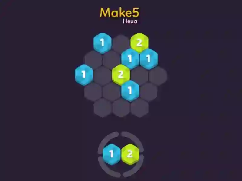 游戏Make 5 Hexa在线