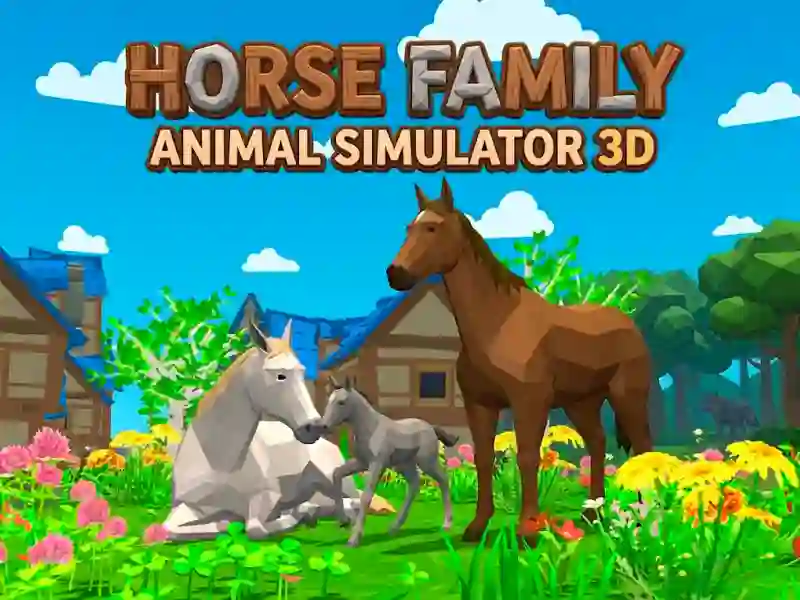 游戏Horse Family Animal Simulator 3D在线