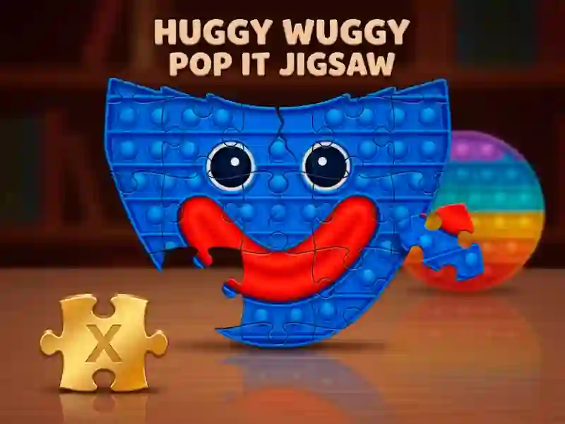 游戏Huggy Wuggy Pop It Jigsaw在线