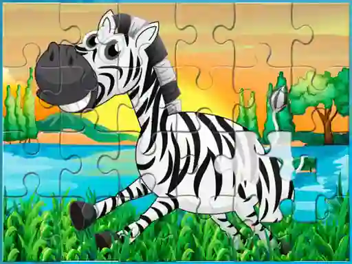 游戏Happy Animals Jigsaw在线